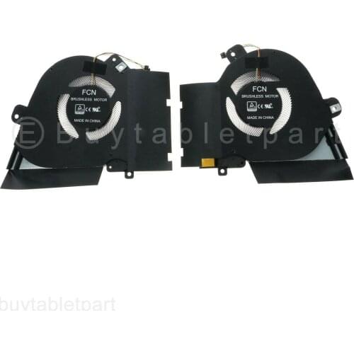 JIANGLUN NEW CPU&GPU Cooling Fan For ASUS ROG Zephyrus GU502GW GU502DU GU502GV 12V 1A