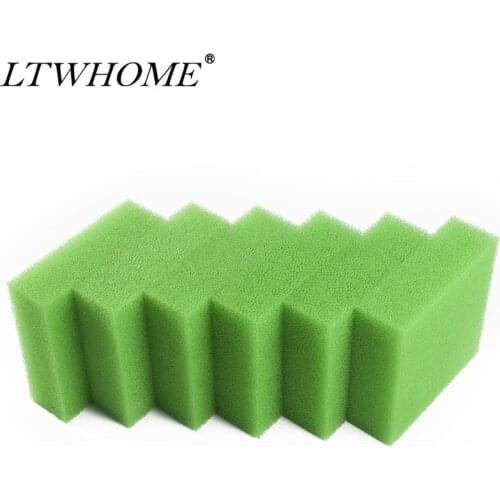 LTWHOME Compatible Medium Foam Filter Pads Fish Tank Fits for Juwel Jumbo / BioFlow 8.0
