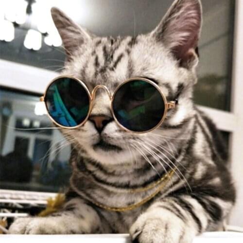 Cat Pet Glasses For Pet Products Eye-wear Dog Pet Sunglasses Photos Props Accessories Pet Supplies Cat Glasses