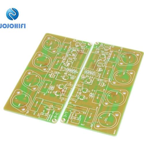 One Pair （2pcs）PCB Board for HOOD-JLH2003 Gold Sealed Tube Power Amplifier Board（2 Boards