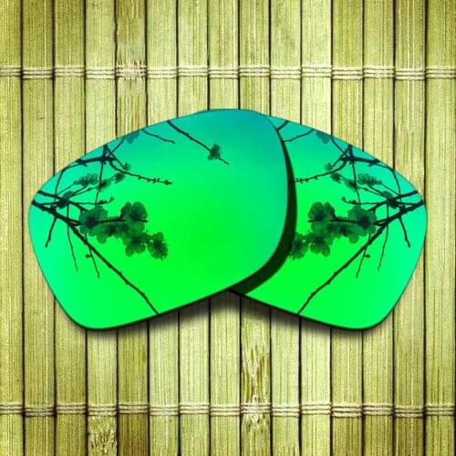 Polarized Replacement Lense For-Oakley Mainlink Sunglasses Frame True Color Mirrored Coating - Green Options