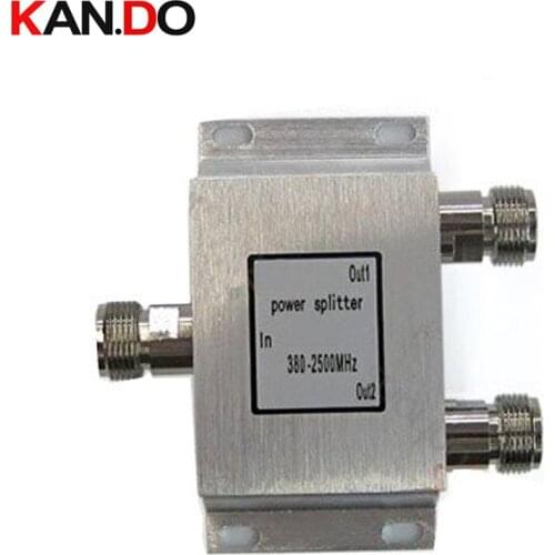 12pcs,2 Way Power Splitter (380~2500MHz) power divider phone signal use frequency splitter signal communication telecome PARTS