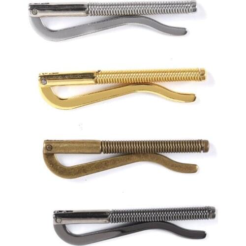 Silver Money Clips Metal Cash Clip Slim Stainless Steel Credit Card Holder for Men and Women Portable Luxury Invoice Holder