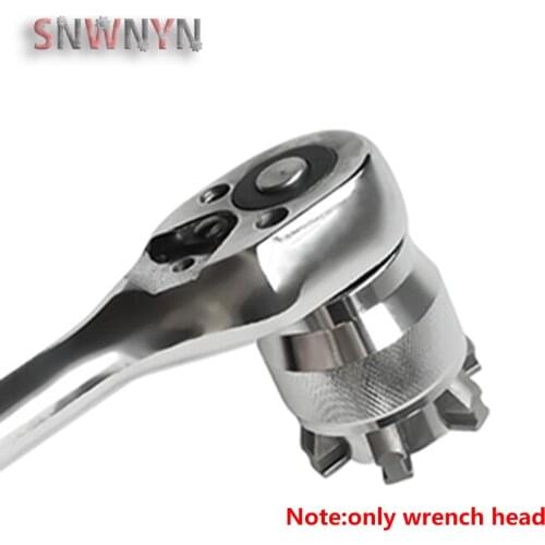 1PC 10-19 mm 3/8" Drive Universal Wrench Ratchet Head Socket Adapter Adjustable Hex Socket Torque Spanner Sleeve Repair Tool