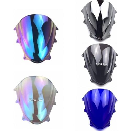 Windshield WindScreen Double Bubble For Suzuki GSXR 600 GSXR 750 K11 2011 2012 2013 2014 2015 2016 2017 2018 GSXR600 GSXR750