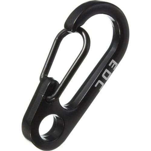 1 Pc/2 Pcs/5 Pcs/10 Pcs EDC Gear Quick Link Mini Carabiner Snap Spring Clip Hook Keychain Survival Tool Buckle Hiking Hook