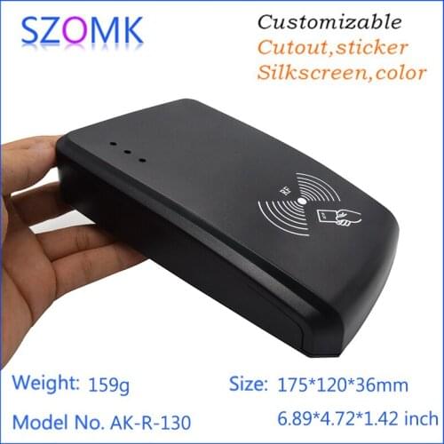 1 piece plastic card reader plastic electronics case 175*120*36mm for plastic wall mounting case for home security szomk wire