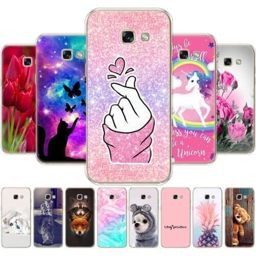 For Samsung Galaxy A3 2017 Case A320 A320F Silicon Soft TPU Back Phone Cover FOR Samsung A3 2017 Case Bumper Protective Coque