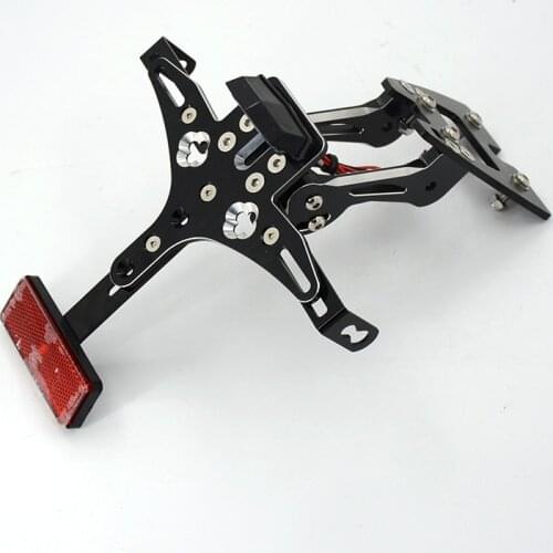 CNC Aluminum Motorcycle Adjustable License Plate Holder Bracket Support For Honda CB1000R Hornet 2009-2014