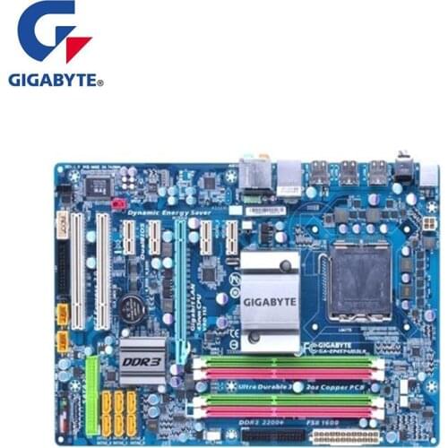 For Gigabyte GA-EP45T-UD3LR EP45T-UD3LR Motherboard LGA 775 For Intel P45 Used Desktop Mainboard USB2.0 SATA2