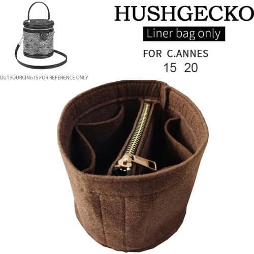 For cannes 15 20 Bag Organizer Insert Bag Shapers Bag Purse Organizers-2/3MM Felt Premium Felt(Handmade/20 Colors