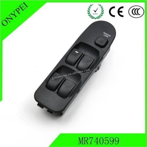 ELECTRIC WINDOW SWITCH MR740599 FOR MITSUBISHI CARISMA DRIVING POSITION MR 740 599 MR792845