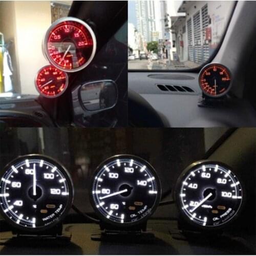 2.5inch Defi Advance A1 60mm Defi Meter 7 Colors Water Temp Gauge Oil Temp /Turbo Boost / Oil Pressure / Voltage Gauge