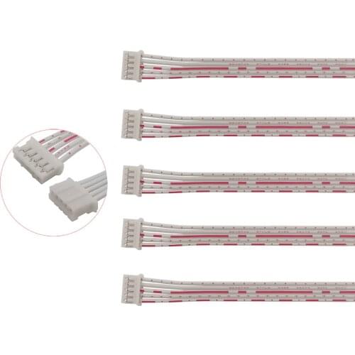 10Pcs Length 20CM 26AWG Micro JST PH 2.0 Pitch 2.0mm 5 PIN Female to Female Jack Double Head Terminals Cable Wire Connector