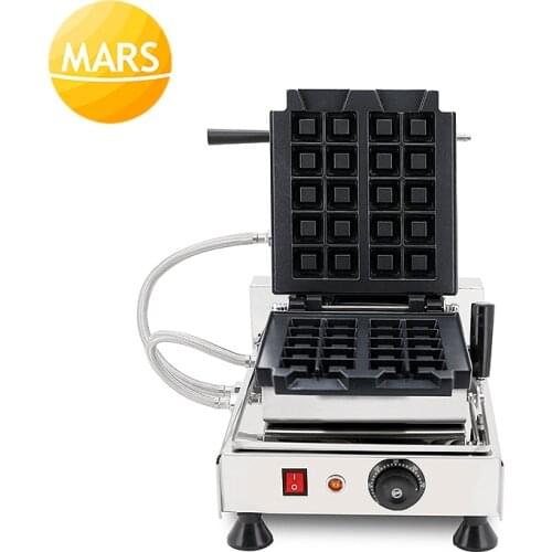 Kitchen Equipment Crispy Waffle Buns Baker Iron Plate Vertical Waffle Maker Machine of Baking Snacks Waffo Bites Waffle Cubes