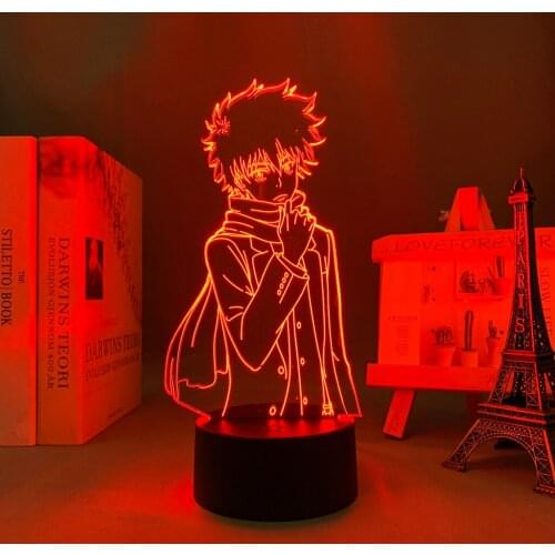 Manga 3d Light Moriarty The Patriot Fred Pollock for Bedroom Decoration Night Light Gift Anime Led Lamp Moriarty The Patriot