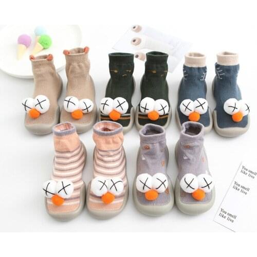 Spring and Fall Anti-slip Floor Socks Shoes Shoes Socks Infant Boys Middle Tube Sock Shoes Baby Girls Soft Soles Toddler Shoes