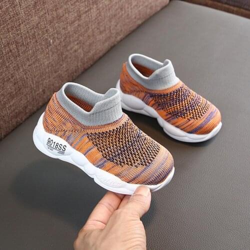 New Autumn Kids Running Shoes Color Matching Childrens Tennis Breathable Sport Shoes Fashion Footwear Girls Boys Sneakers