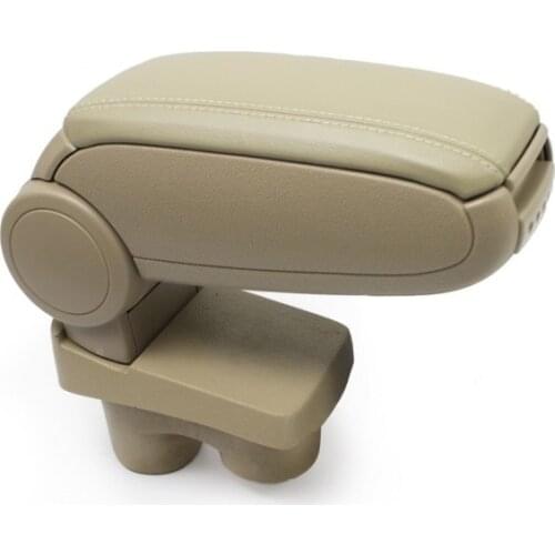 Roxform Armrest High Quality Beige Tuning Interior Accessory Full Compatible For Peugeot 301 2012 2013 2014 2015 2016 2017 2018