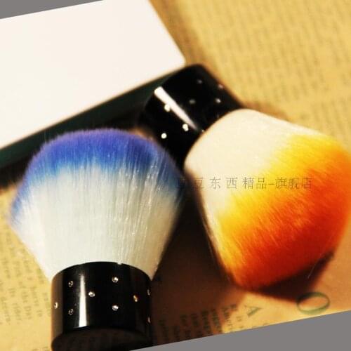 1PCS Professional Nail Art Dust Cleaner Cleaning Brush Washing Brush For Acrylic Powder Nail Tips Manicure Pedicure Tool