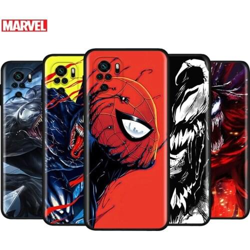 Marvel Avengers Super Hero Venom For Xiaomi Redmi Note 10S 10 9 9S 9T 8T 8 7 6 5 Pro Max 5A 4X 4 5G Soft Silicone Phone Case