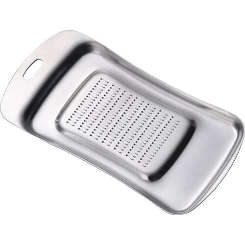 Grater SUS 304 Stainless Steel All-in-one Mashed Multi-function Kitchen Utensils Garlic Ginger Potato Superior Quality
