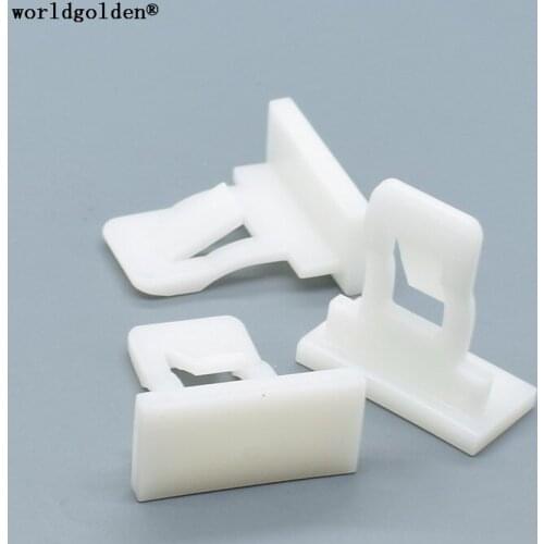 Worldgolden 100pcs auto fasteners Body Retainer Bumper Retainer for Toyota 76853-10010(7685310010)