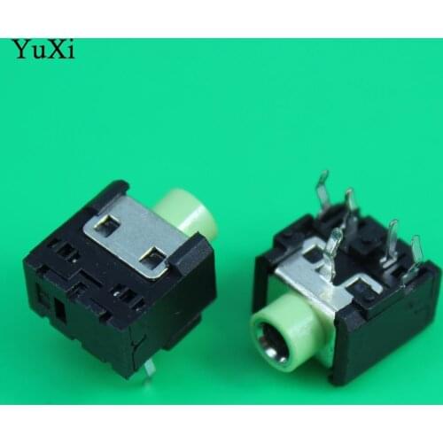 YuXi PJ-306 Headphone Jack Connectors 3.5 Female Audio Connectors 5Pins with Column DIP