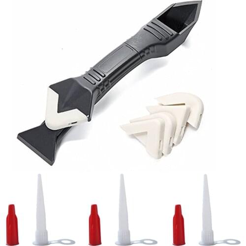 Free Shipping 5sets per Order Caulking Tool Kit Silicone Sealant Trowel and Scraper