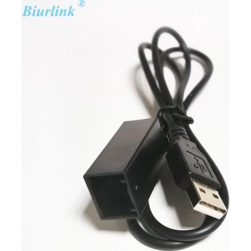 Biurlink Car Media Interface Audio USB Adapter Cable for MITSUBISHI Outlander ASX Lancer