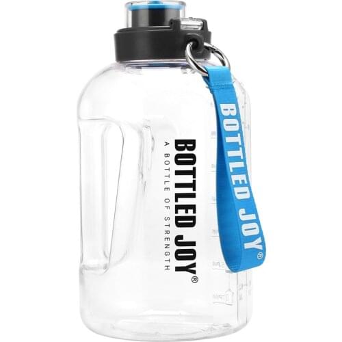 Large Capacity Kettle Water Bottle, BPA Free Eco-Friendly Leak Proof Water Jug with Handle and Hanging Lanyard 1500ML