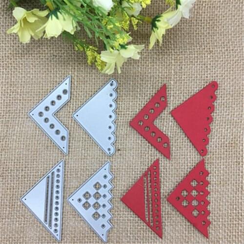 Flower Lace Angle Metal Cutting Dies Stencils Scrapbooking Decorative Embossing Folder Carbon Steel Paper Card DIY Die Cuts