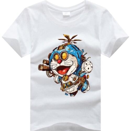 Kids T Shirt Print Cartoon Baby Clothes Pattern T-shirt Boys And Girls Soft White T Shirt Toddler Summer Fashion New Style Top