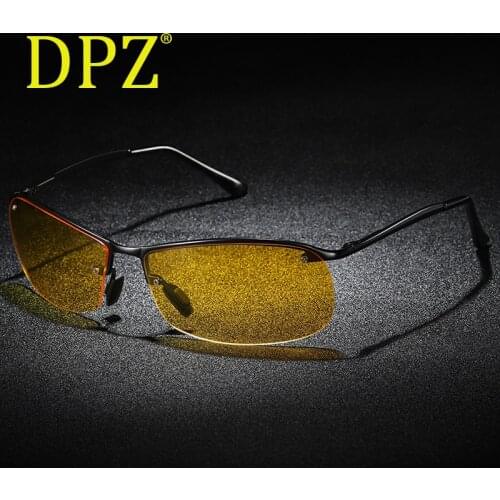 DPZ Luxury Polarized Photochromic Sunglasses night vision Mens Transition Driving rays Sun Glasses Male Driver gafas de sol