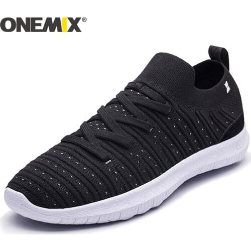 ONEMIX 2018 summer mens running shoes light weight breathable girls dance sports shoes socks running shoes for men size 35-45