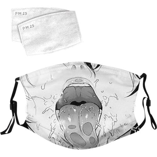 Mascarillas Anime Mouth Masque Adult Print Mouth Cover Spitting Protective Masques Masquea Mascarillas #gm Halloween Cosplay