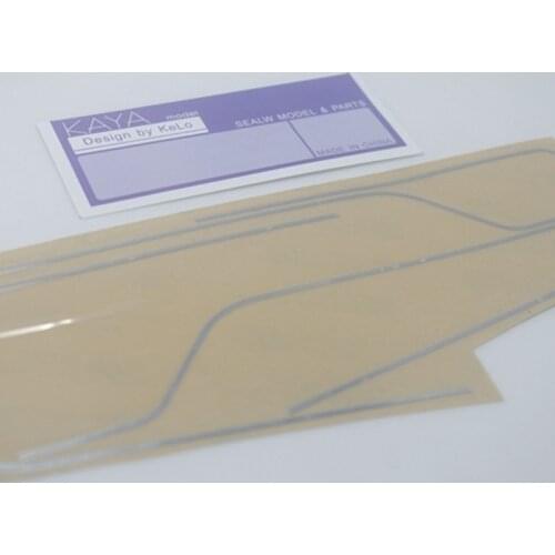 Model Truck Body Shell Window Frame Decoration Sticker For 1/14 Rc Car Tamiya Scania 470 620 56323 Toy Tractor