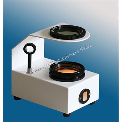 Full-spectrum light source desktop polarizer jewelry inspection instrument polarizer refraction distinguishing gemstones