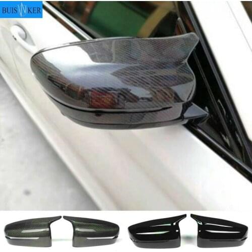 Suitable for BMW 5 Series G30 G38 7 Series G11 G12 2017-2019 horns rear view mirror shell replacement mirror cover
