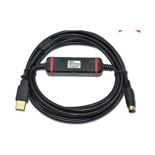 Suitable Panasonic PLC Programming Cable FP0 FP2 FP-X FP-G Series Download Cable USB-AFC8513 3m