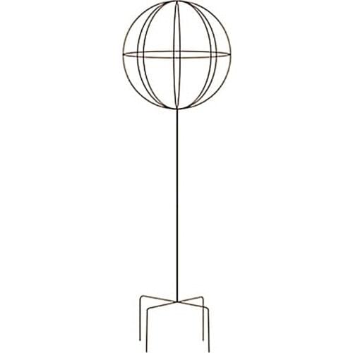 Blue Snowflake Windmill Jasmine Clematis Lollipop Stand Iron Spherical Garden Flower Stand Climbing Stand