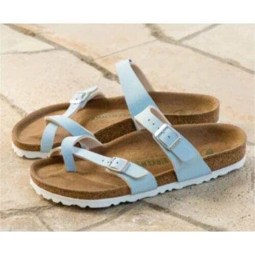 Womens Shoes Womens Slippers Flip Flops Outdoor Summer Sandals Zapatos Hombre Slippers Couple Cork Women Beach Sandals