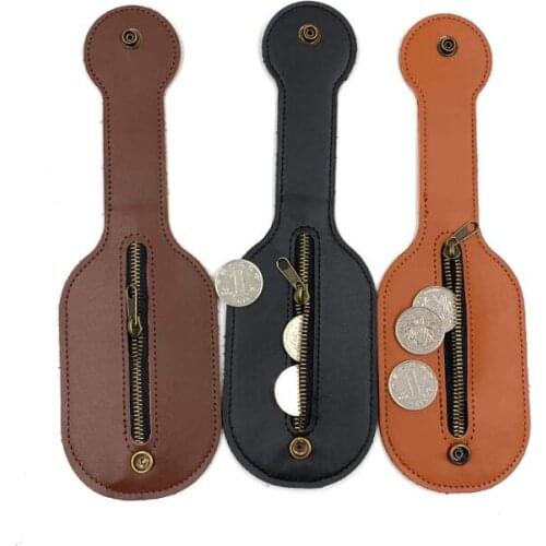 10pcs Wallet Women Leather Brief Retro Light Guitar Min Coin Purses Mix Color