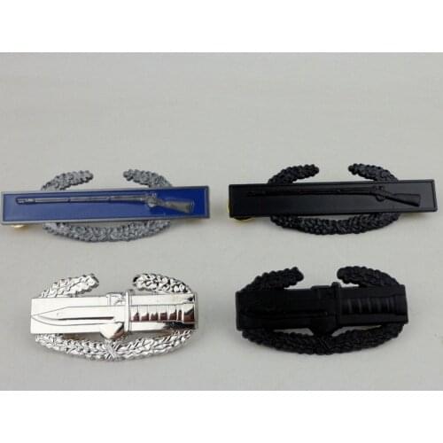 FOUR US Army Combat and Special Skill Badges US ARMY CAB CIB US Combat Badge