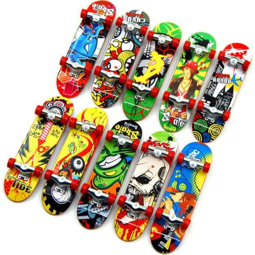 5pcs High Quality Mini Finger Board Fingerboard Alloy Skate Boarding Cute Party Favor Kids Children Toys Gift