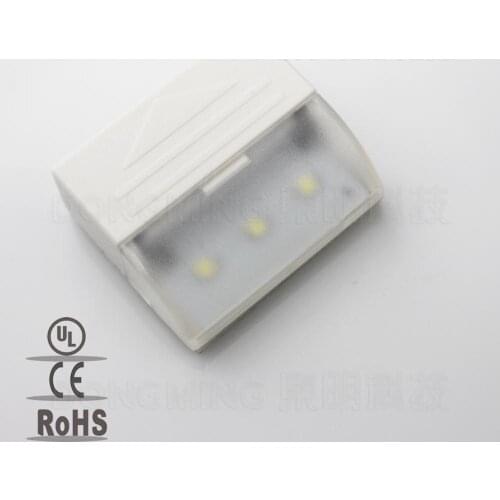 5pcs/lot PIR Motion 3528 3-LED Sensor kitchen led under cabinet light magnetic switch with replaceable 23 A battery light swich