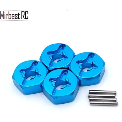 A949-11 Aluminum Hexagon Wheel Hex Seat Mount Hub Pins 7mm To 12mm Upgrade Parts For Wltoys 1/18 A949 A959 A969 A979 K929 RC Car