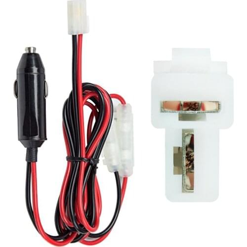 Cigarette Lighter Plug Adapter Replacement Power Adapter Charger Plug 67 inch Heavy Duty Power Cord Cables 15A