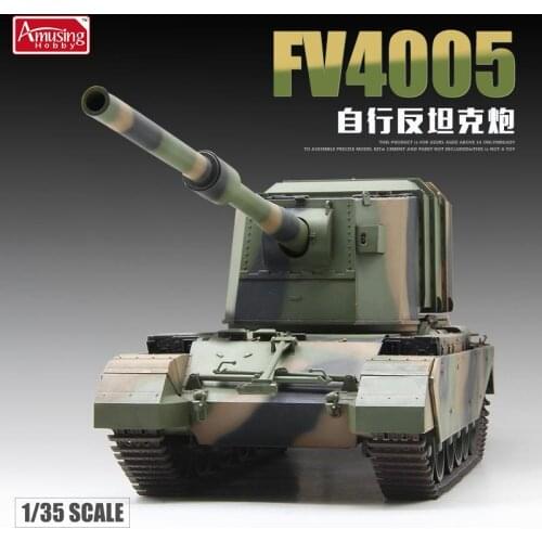 Amusing Hobby 1/35 35A029 British Heavy Tank FV214 Conqueror MK II Model Kit