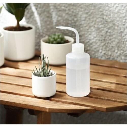 250/500ml Transparent Watering Pot Succulents Flower Kettle Tool Indoor Garden Plastic Squeeze Bottles Long Nozzle Beak Dropper